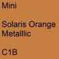 Preview: Mini, Solaris Orange Metalllic, C1B.